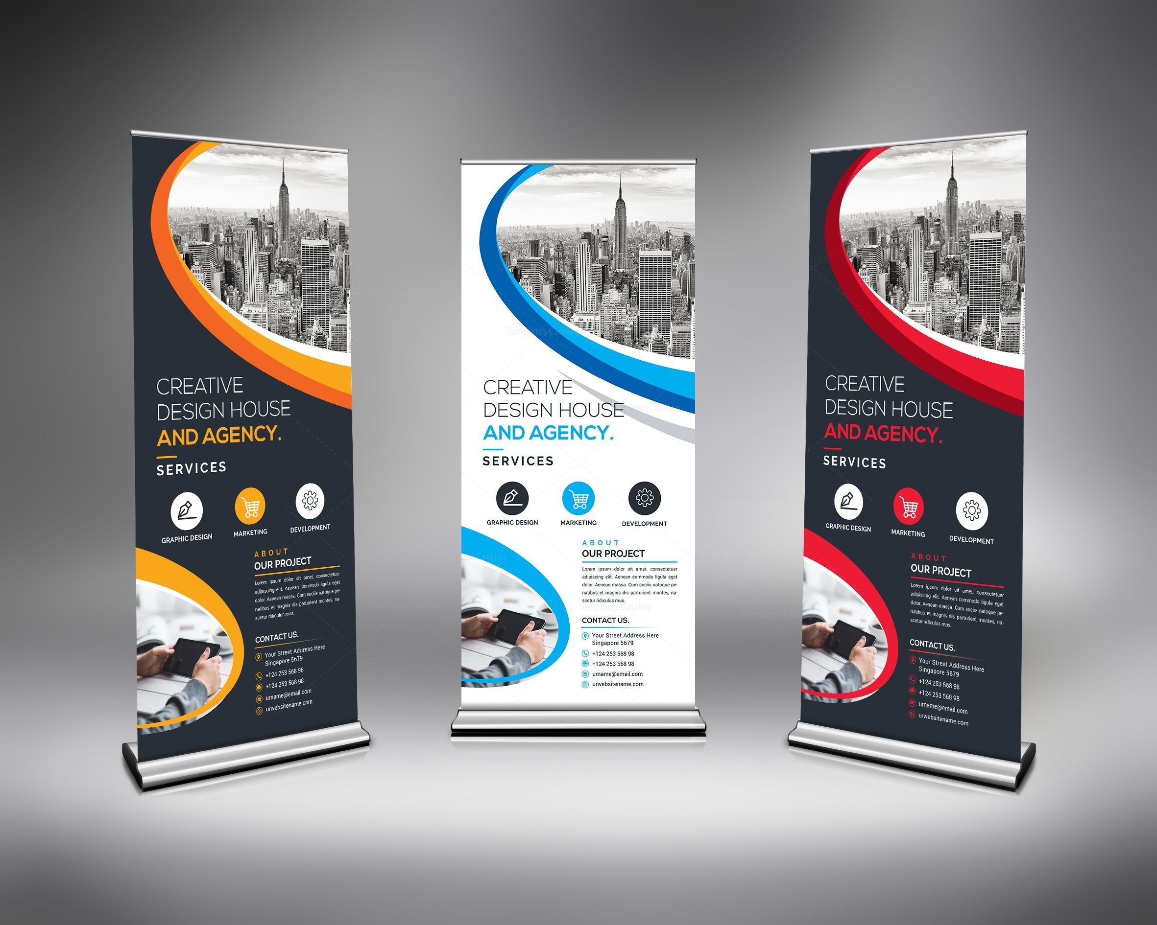 Rollup Banner Printing in Dubai